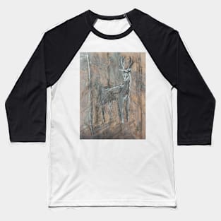 Deer in the mountains Baseball T-Shirt